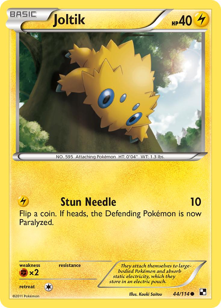 Black & White Joltik #44/114
